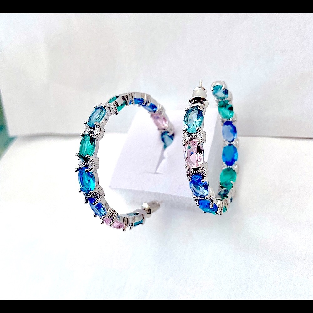 COPY - COPY - 💥⭐️💥Gemstones Hoops⭐️💥